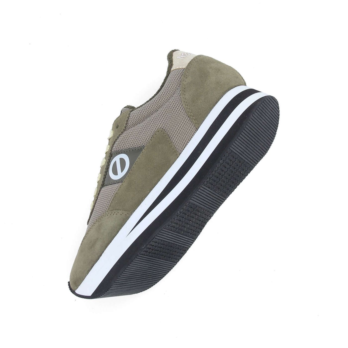 FLEX M JOGGER W - SUEDE/KNIT/MARS - KAKI/OR